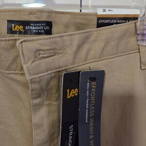 NEW, Lee twill cotton pants, size 16 Tall